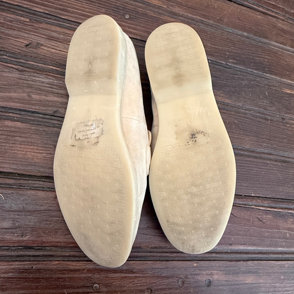 Sam Edelman Kyana Beige Suede Horsebit Loafers Womens 8M Platform Slip On Shoes - Picture 6 of 10